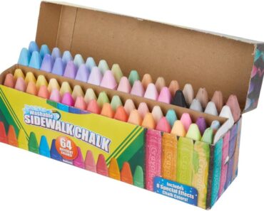 Crayola Ultimate Washable Chalk Collection (64 Count) – Only $9.88!
