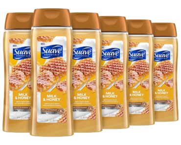 Suave Moisturizing Body Wash, with Milk & Honey (Pack of 6) – Only $12.55!