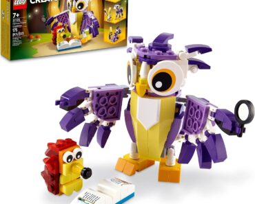 LEGO Creator 3 in 1 Fantasy Forest Creatures Building Kit – Only $10.49!