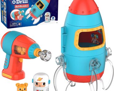Educational Insights Design & Drill Bolt Buddies Rocket Take Apart Toy – Only $9.97!