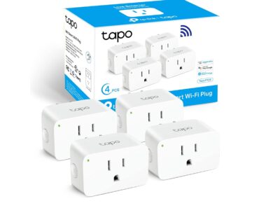 TP-Link Tapo Smart Plug Mini (4 Pack) – Only $19.99!