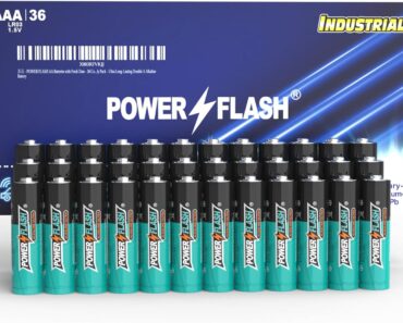 POWER FLASH 36 AAA Batteries – Only $5.99!