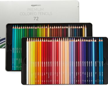 Amazon Basics Premium Colored Pencil Set (72 Count) – Only $10.70!
