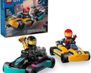 LEGO City Go-Karts and Race Drivers Toy Playset – Only $7.99!