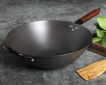 Babish 13-inch Carbon Steel Wok – Only $24.97!