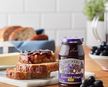 Smucker’s Concord Grape Jam, 12 Ounces (Pack of 6) – Only $12.55!