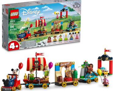 LEGO Disney 100 Celebration Train Building Toy – Only $31.99!