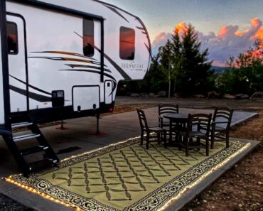 Stylish Camping Illuminated Patio Mat – Only $87.82!
