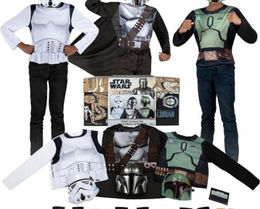 STAR WARS The Mandalorian Official Child Halloween Costume Dress-Up Box – Only $11.91!