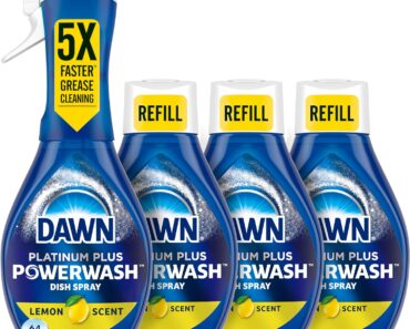 Dawn Platinum Powerwash Dish Spray (4 Count) – Only $14.13!