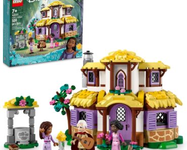 LEGO Disney Wish: Asha’s Cottage Building Toy Set – Only $25.51!