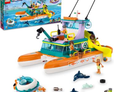 LEGO Friends Sea Rescue Boat Building Toy Set – Only $54.99!