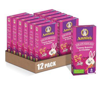 Annie’s Macaroni and Cheese Yummy Bunnies (12 Count) – Only $10.62!