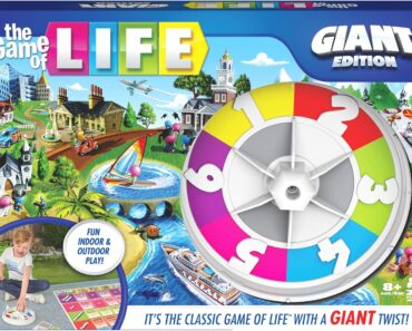The Game of Life, Giant Edition Family Board Game – Only $7.49!