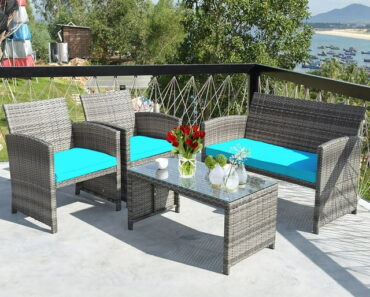 Costway Patio Rattan Furniture Set – Only $189.99!