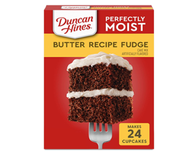Duncan Hines Perfectly Moist Butter Recipe Fudge Cake Mix – Just $1.17!