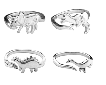 Dinosaur Adjustable Rings Set – 6 Rings – Just $6.99!