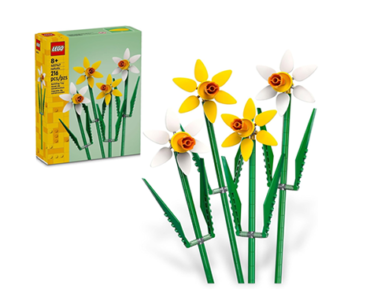 LEGO Daffodils Set, Yellow and White Daffodils, 40747- Just $11.99! Awesome for Easter!