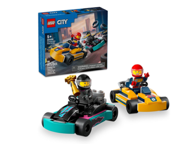 LEGO City Go-Karts and Race Drivers Playset 60400 – Just $7.99!