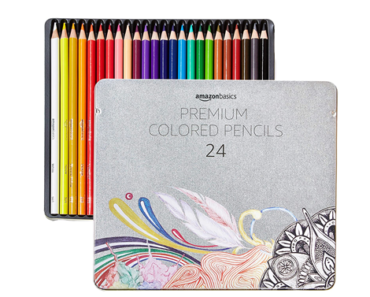 AmazonBasics Soft Core Colored Pencils – 24-Count Set – Just $7.69!