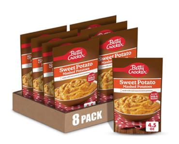 Betty Crocker Sweet Potato Mashed Potatoes – Pack of 8 – Just $5.77!