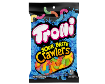 Trolli Sour Brite Crawlers, Original Flavored Sour Gummy Worms – Just $1.39!
