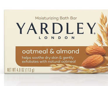 Yardley London Oatmeal and Almond Bar Soap – Just $.94!