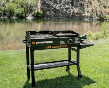 Blackstone Duo 17″ Propane Griddle and Charcoal Grill Combo – Only $179!