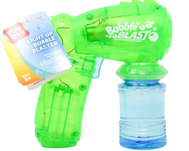 Play Day Light Up Bubble Blaster, Includes Bubble Solution – Just $4.97!