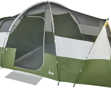 Slumberjack Riverbend 10-Person, 3-Room, Hybrid Dome Tent – Just $55.00!