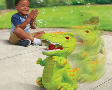 Play Day Bump N Go Bubble Blowing Dino – Only $2.99!