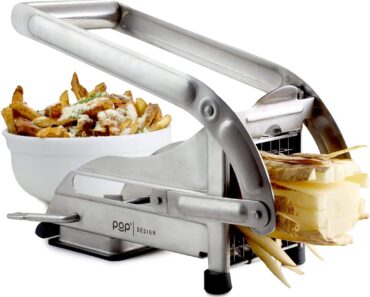 Commercial Grade Stainless Steel French Fry Cutter – Only $20.99!