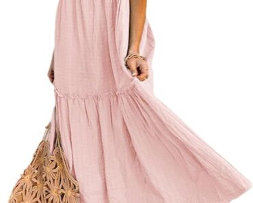 Babydoll Maxi Dress – Only $15.75!