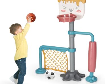 Costzon Basketball Hoop Set Stand – Only $29.99!