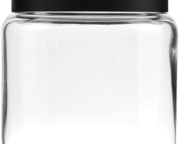 Anchor Hocking 96 Ounce Mini Montana Glass Jar with Lid (Pack of 2) – Only $20.86!
