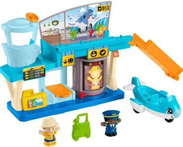 Fisher-Price Little People Toddler Toys Everyday Adventures Airport Playset – Only $16.99!