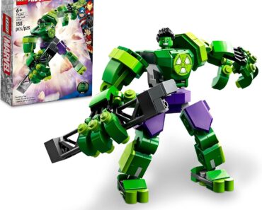 LEGO Marvel Hulk Mech Armor Avengers Action Figure Set – Only $9.59!