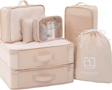 Packing Cubes (7-Piece Set) – Only $11.24!