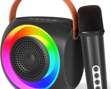 Mini Bluetooth Karaoke Machine – Only $14.99!