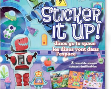 Sticker It Up! Dinos Go to Space Stick Activity Book – Only $5.80!