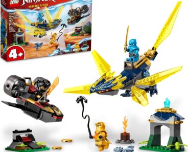 LEGO NINJAGO NYA and Arin’s Baby Dragon Battle Building Set – Only $17.39!