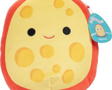 Squishmallows Original 10-Inch Mannon The Gouda Cheese – Only $12.74!