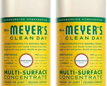 MRS. MEYER’S CLEAN DAY Multi-Surface Cleaner Concentrate (Pack of 2) – Only $12.18!