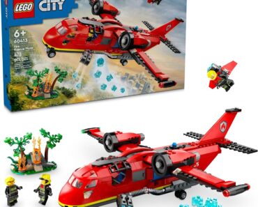 LEGO City Fire Rescue Plane Toy – Only $43.99!