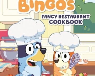 Bluey and Bingo’s Fancy Restaurant Cookbook – Only $10.61!