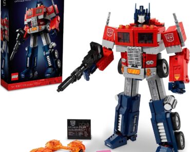 LEGO Icons Optimus Prime Transformers Figure Set – Only $143.99!