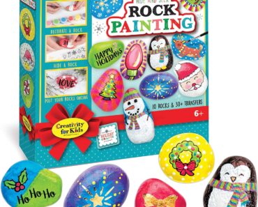 Creativity for Kids Holiday Hide & Seek Rock Painting Kit – Only $4.91!