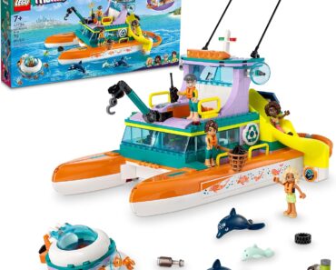 LEGO Friends Sea Rescue Boat Building Toy Set – Only $38.49!