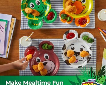 Hefty Zoo Pals Party Edition Paper Plates – Only $5.59!
