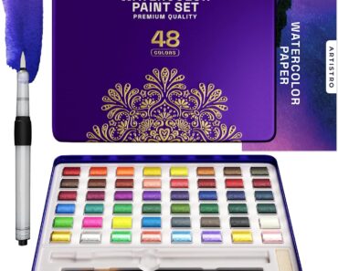 ARTISTRO Watercolor Paint Set – Only $17.06!